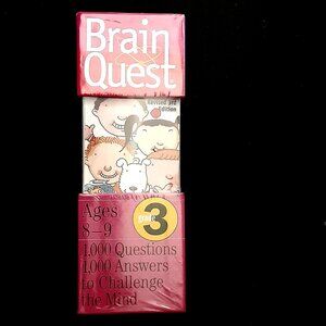 NEW!! Brain Quest 3rd Grade - Ages 8-9 - Revised 3rd Edition - Curriculum Based!